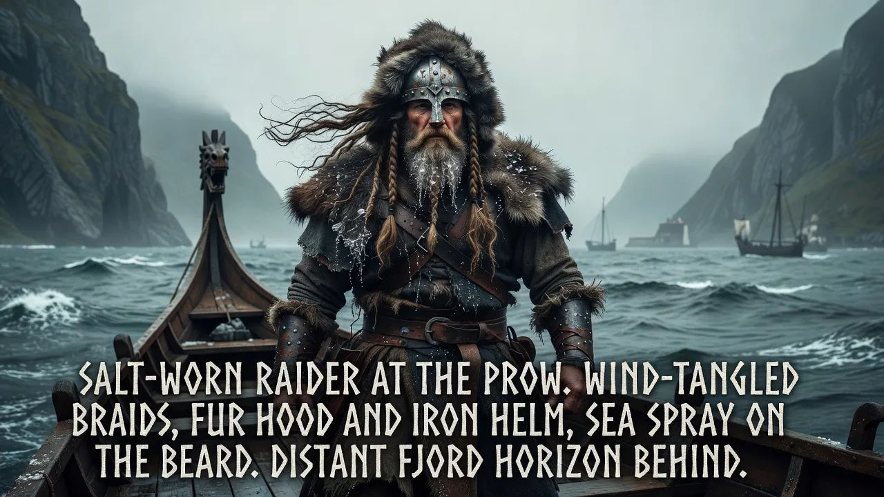 Sea-prow portrait