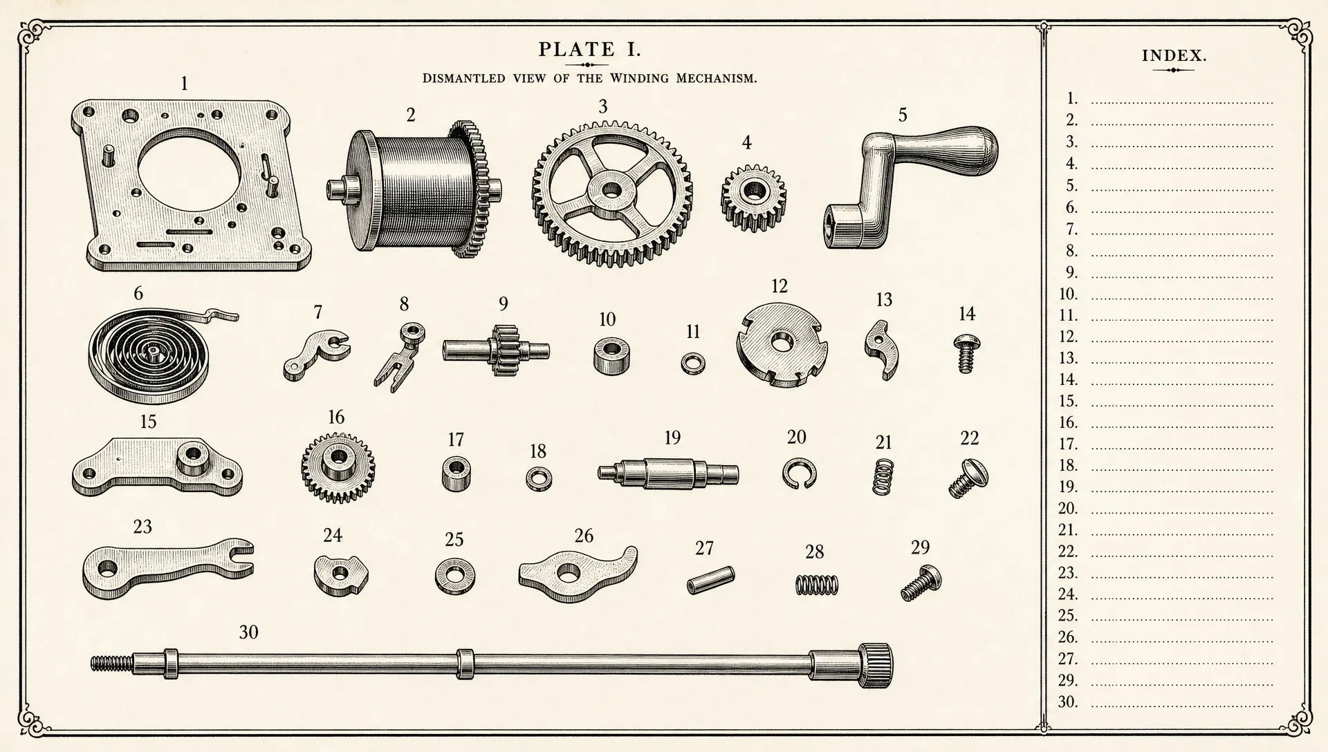 Diagram sheet