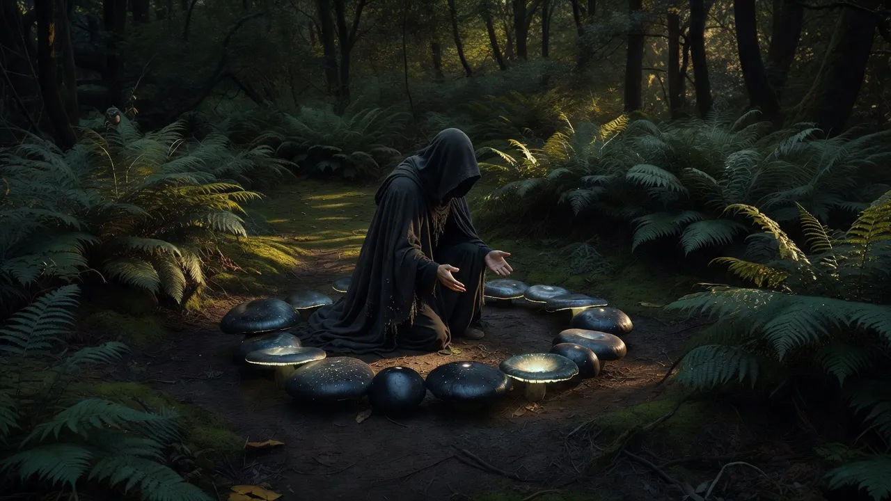 Forest coven portrait