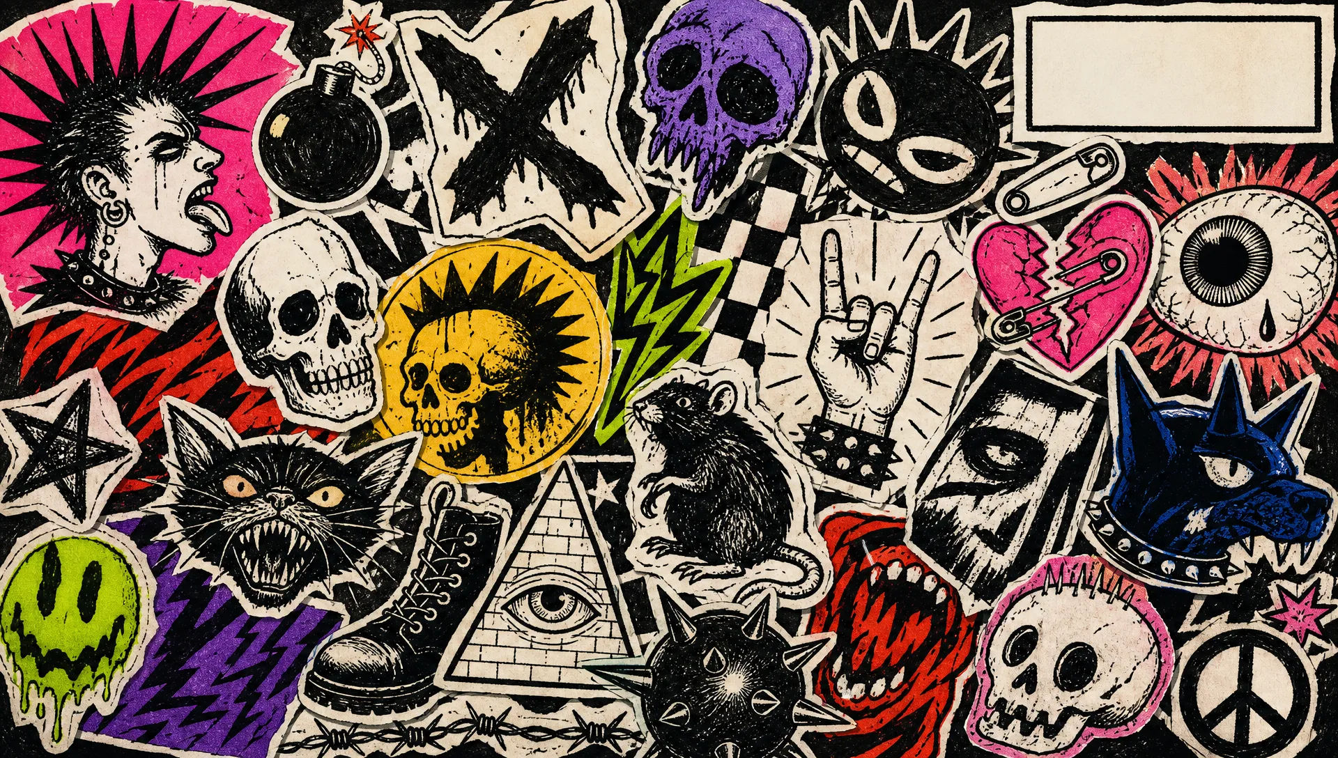 Sticker-clutter cover