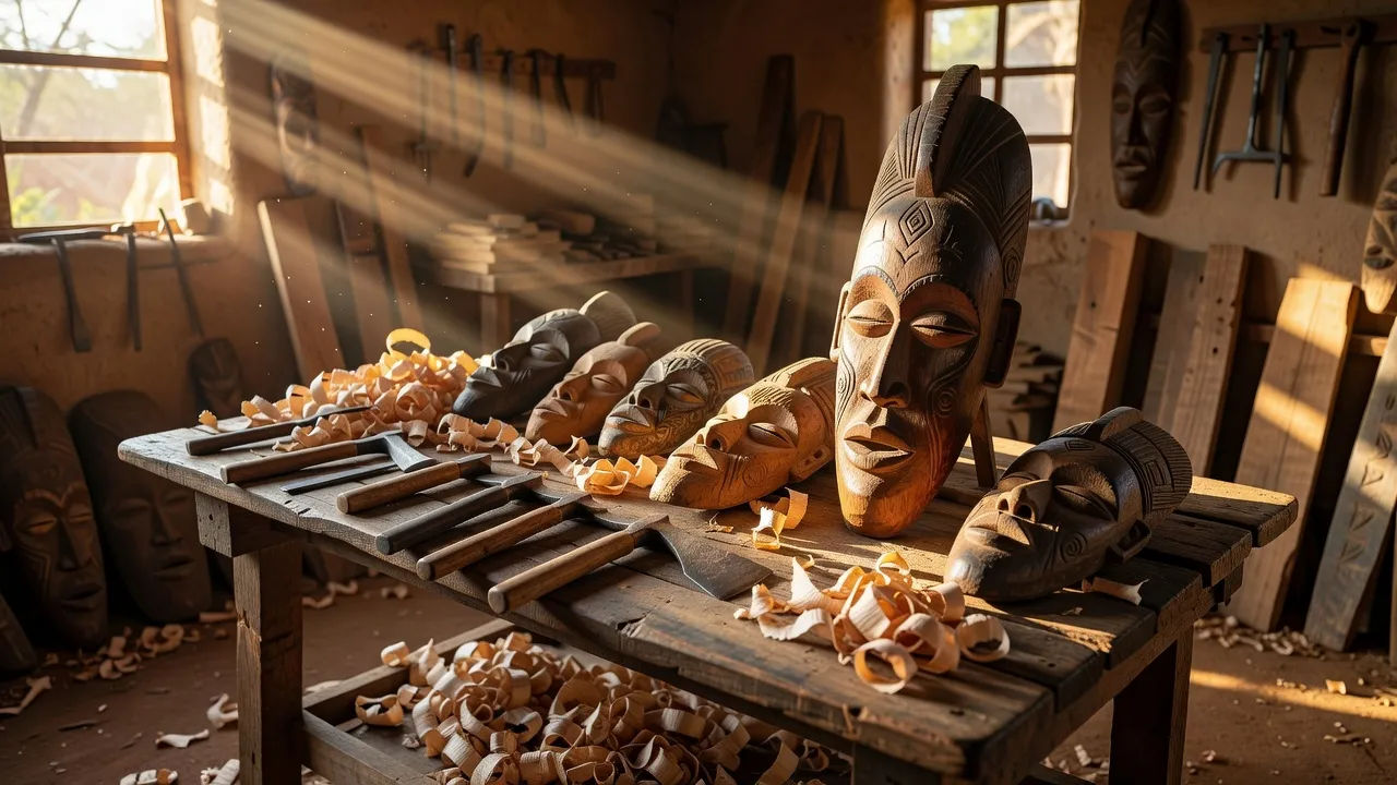 Carver's workshop
