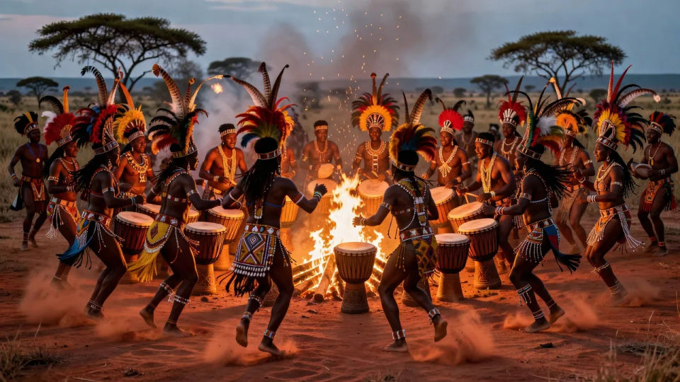 Ceremonial gathering