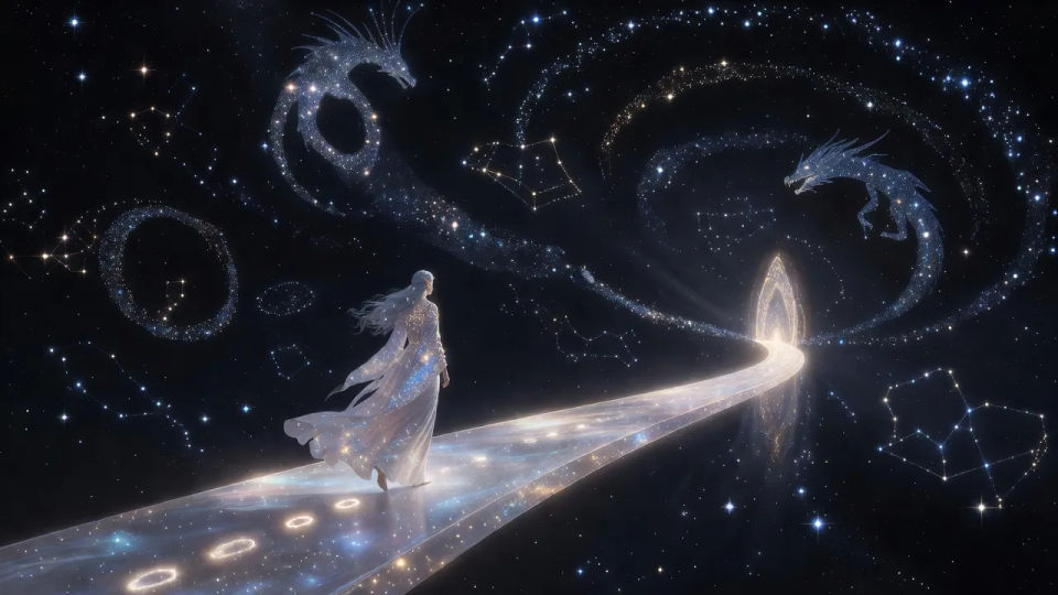Wanderer on the light-bridge