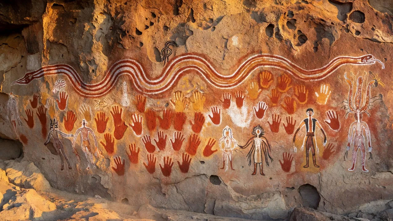 Rock-shelter gallery