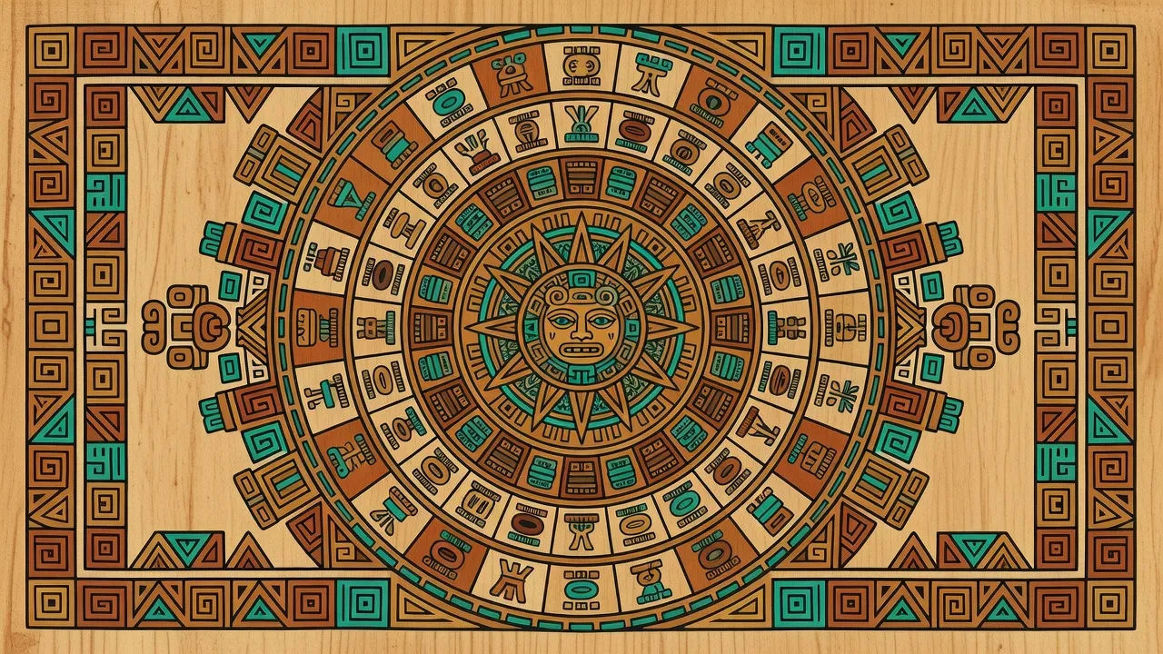 Calendar wheel page