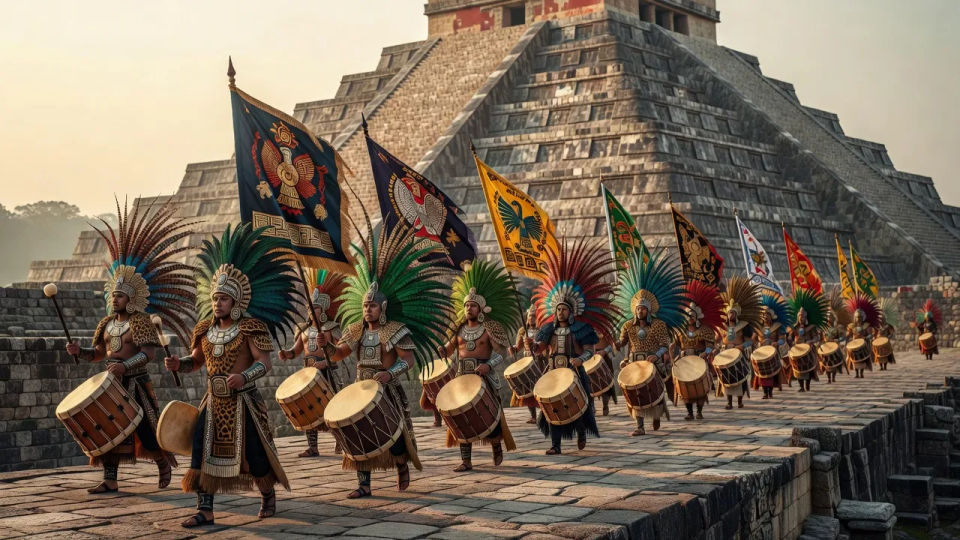 Warrior procession