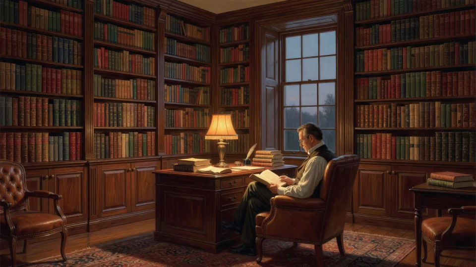 The quiet study