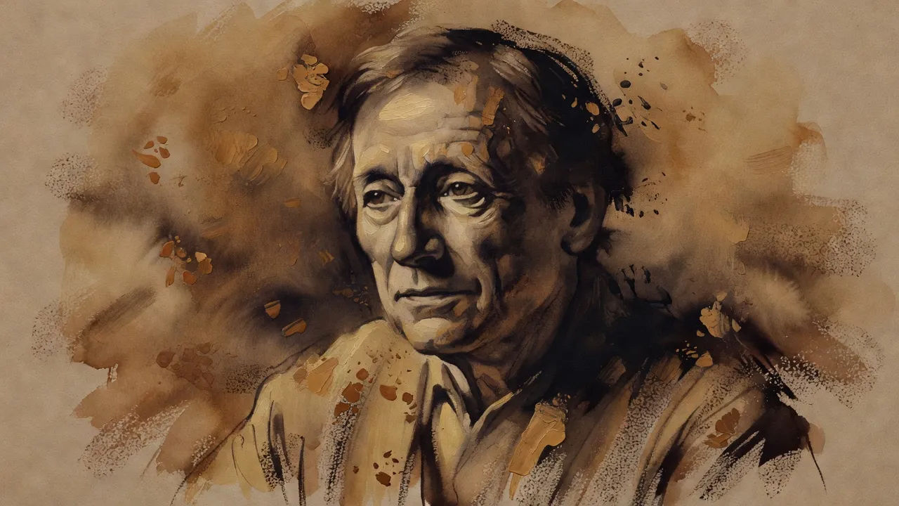 Portrait study, dabbed light