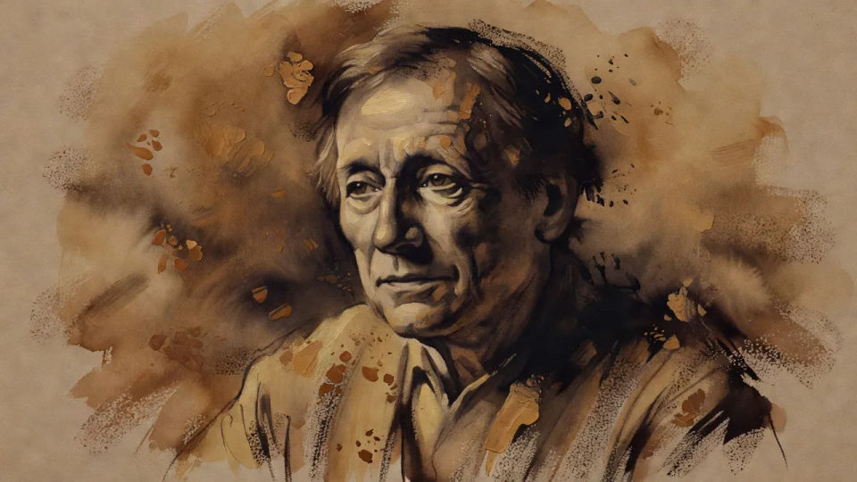 Portrait study, dabbed light