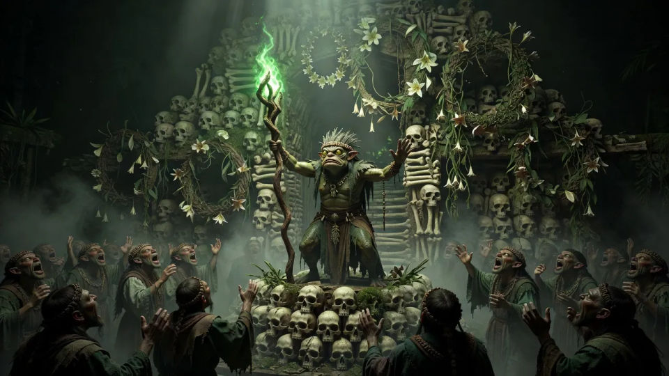Croaking ritual