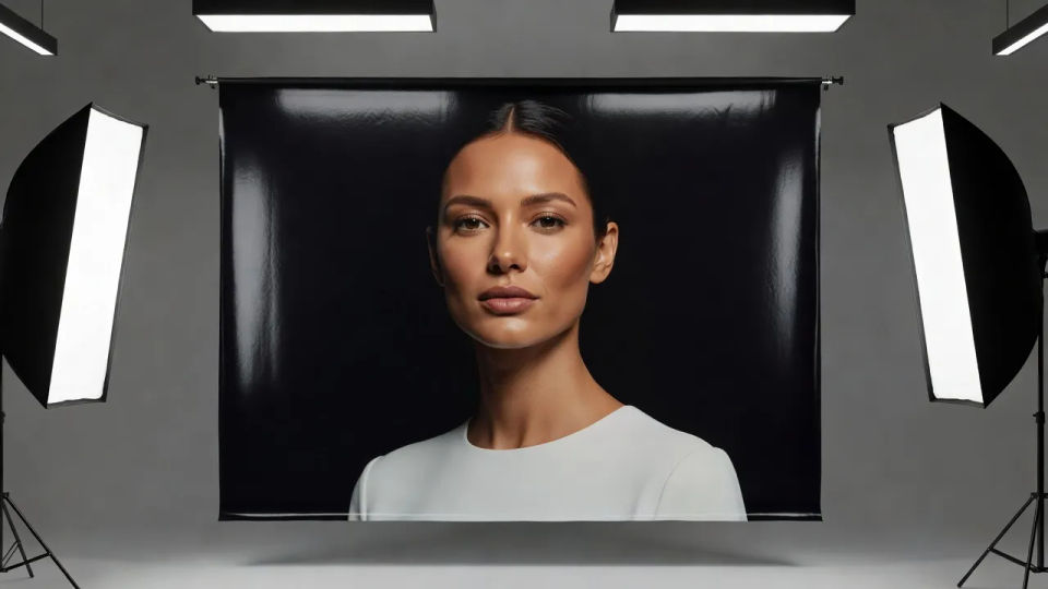 Studio portrait set