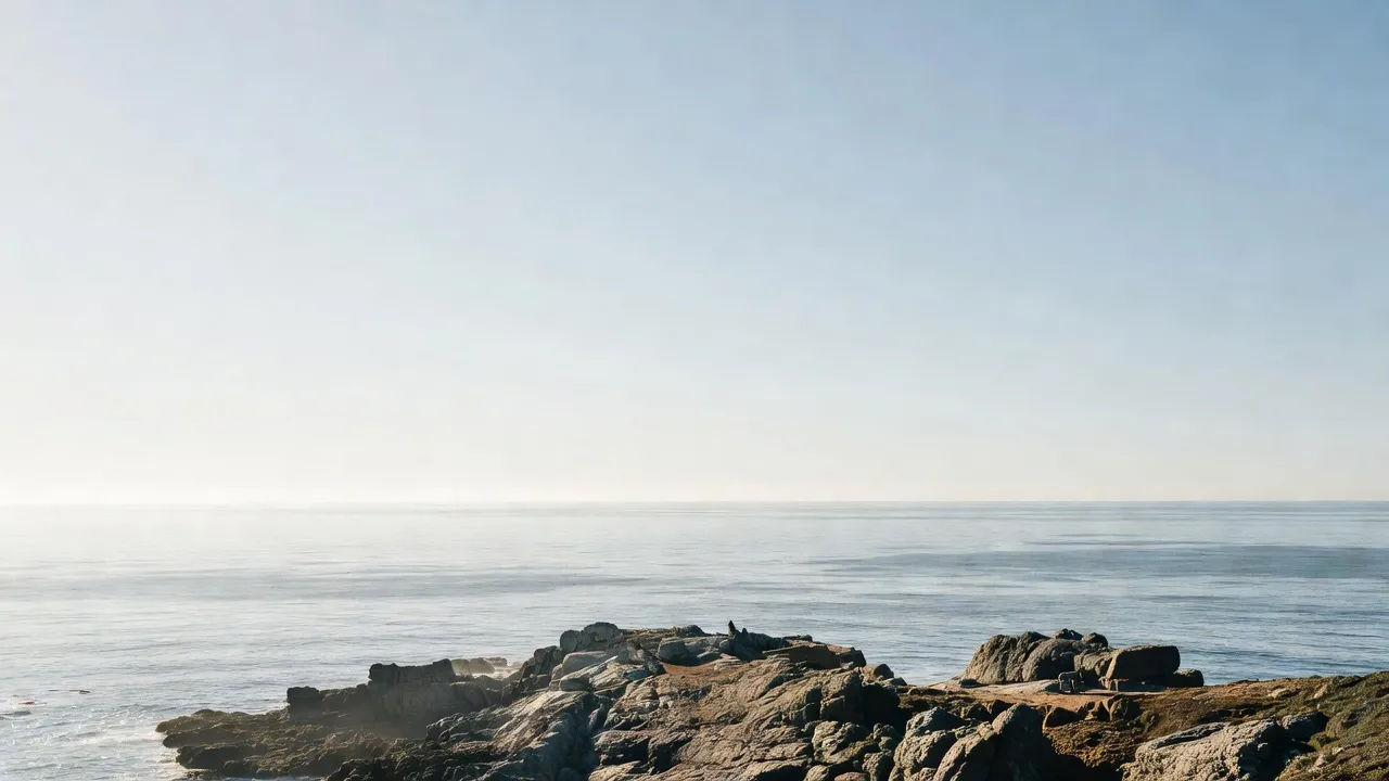 Coastal overlook, large format