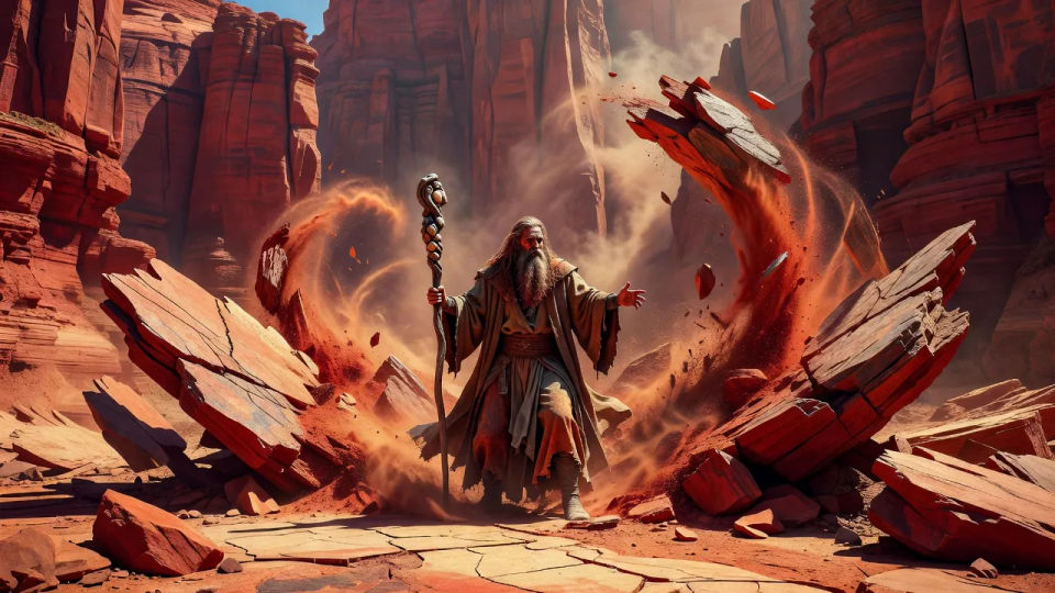 Canyon standoff