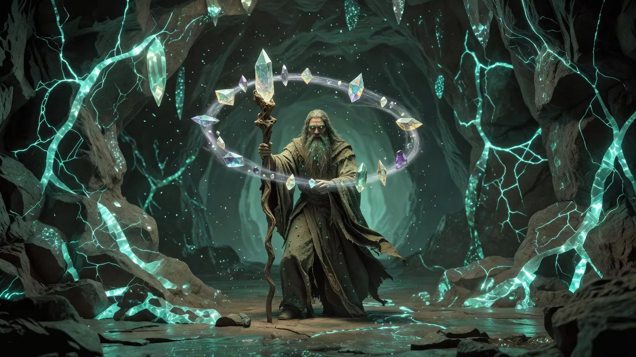 Cavern of crystals