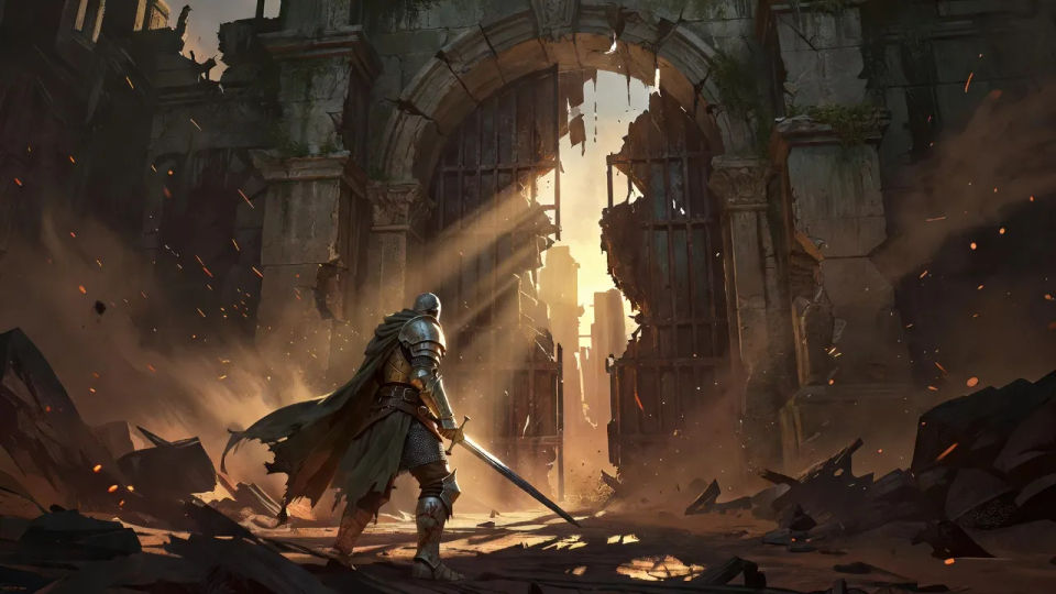 The hero at the gate