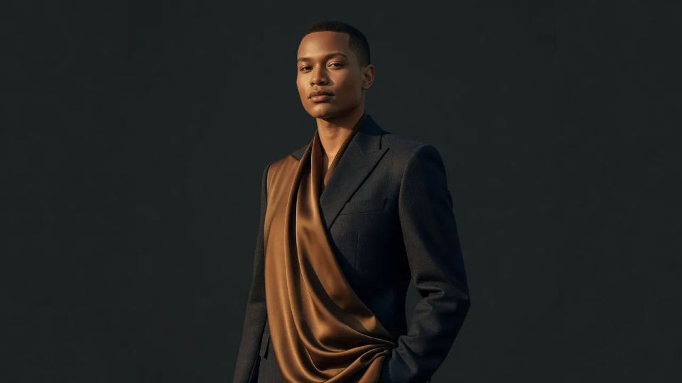 Tailoring meets silk
