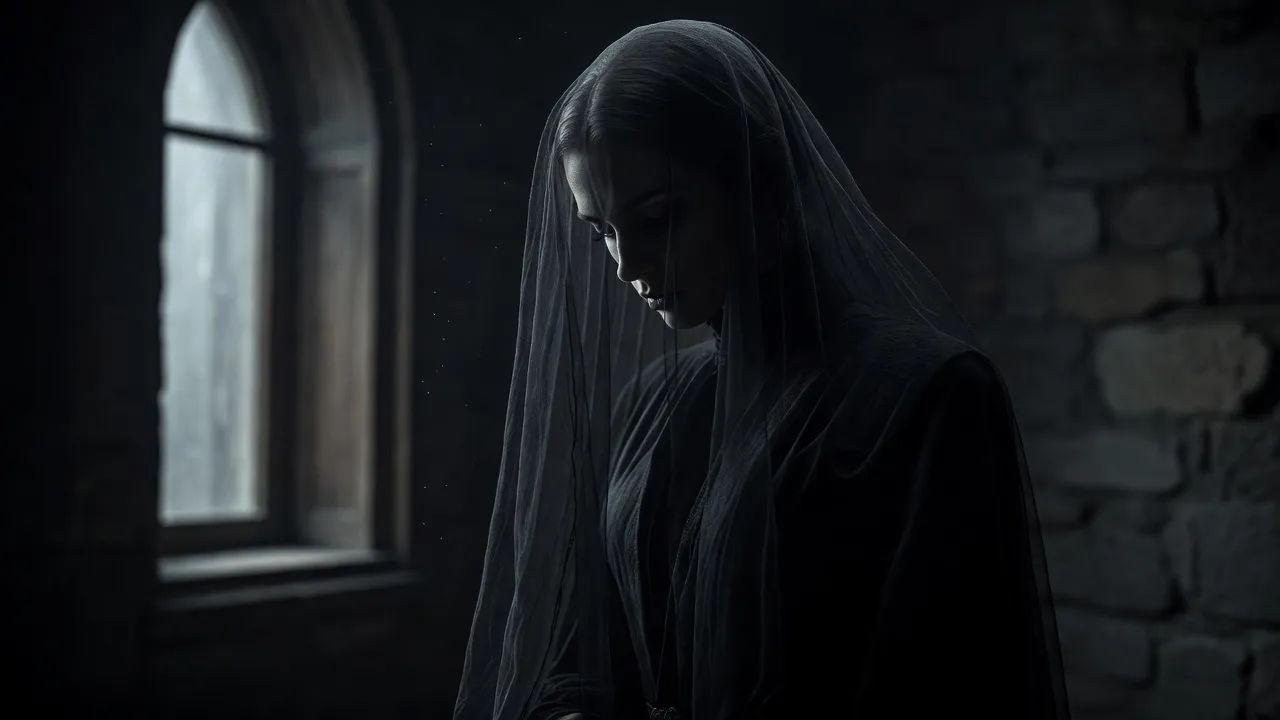 Veiled monochrome