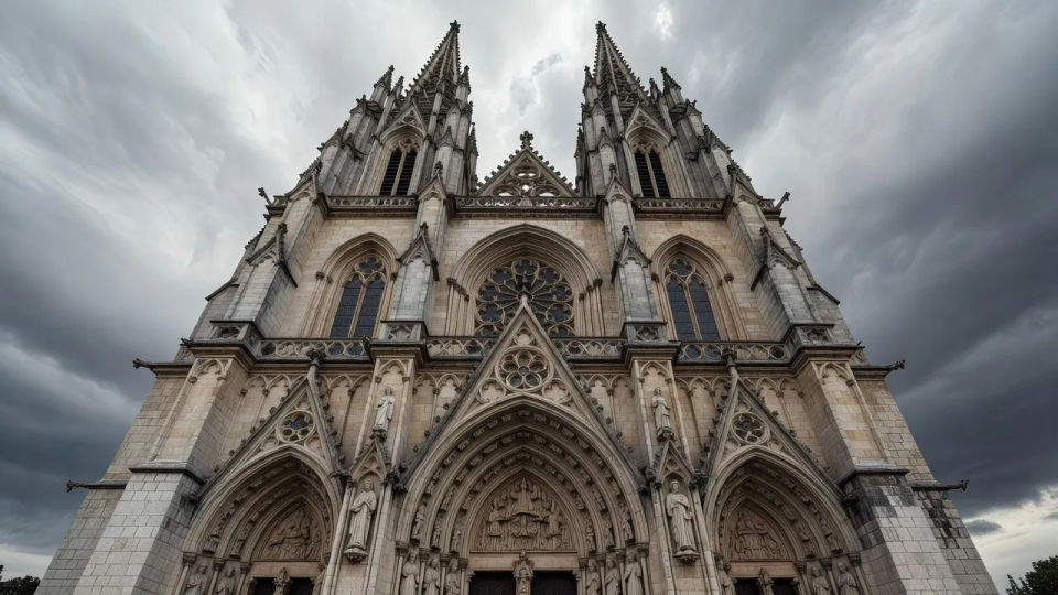 Cathedral facade