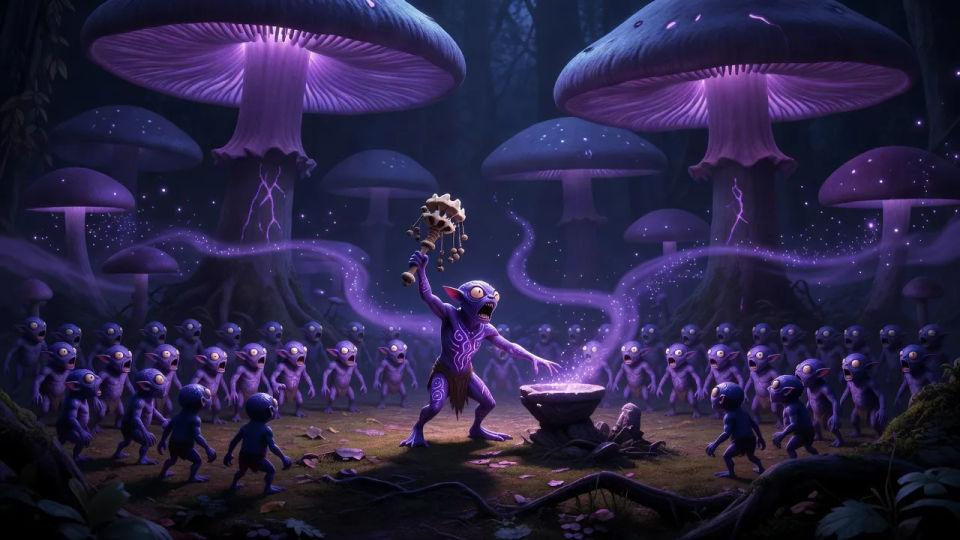 Mushroom ritual
