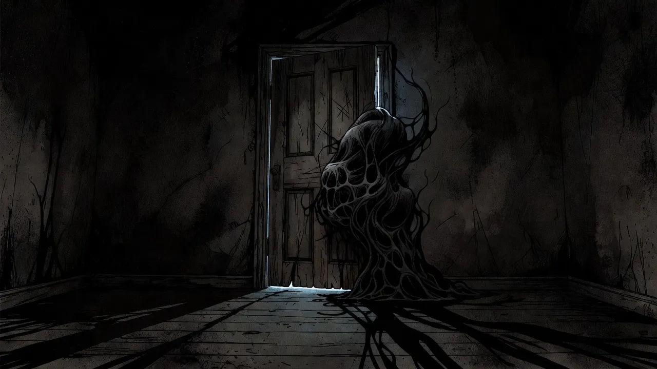 The thing at the door