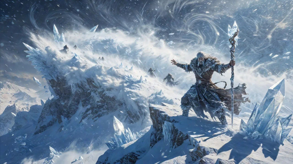 Blizzard on the ridge