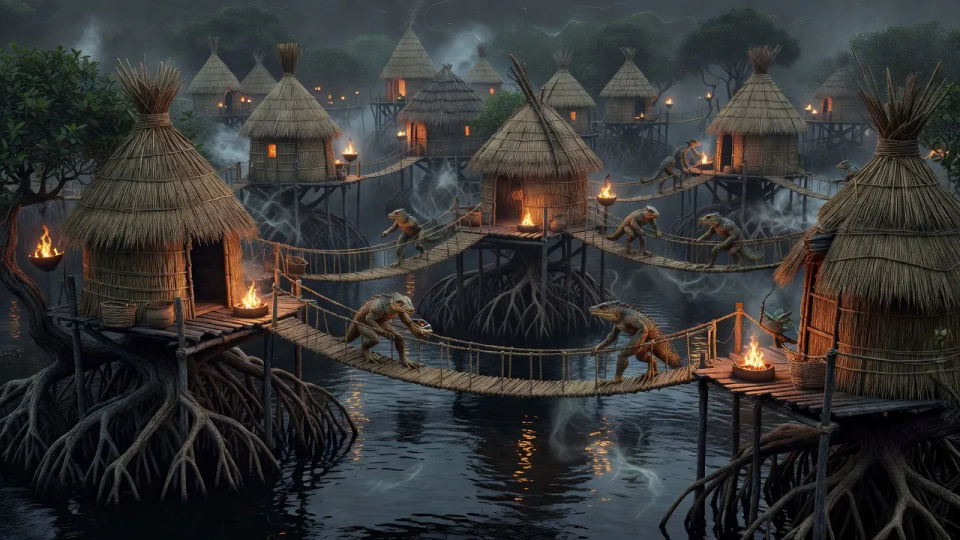 Swamp village