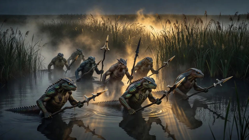 Ambush in the reeds