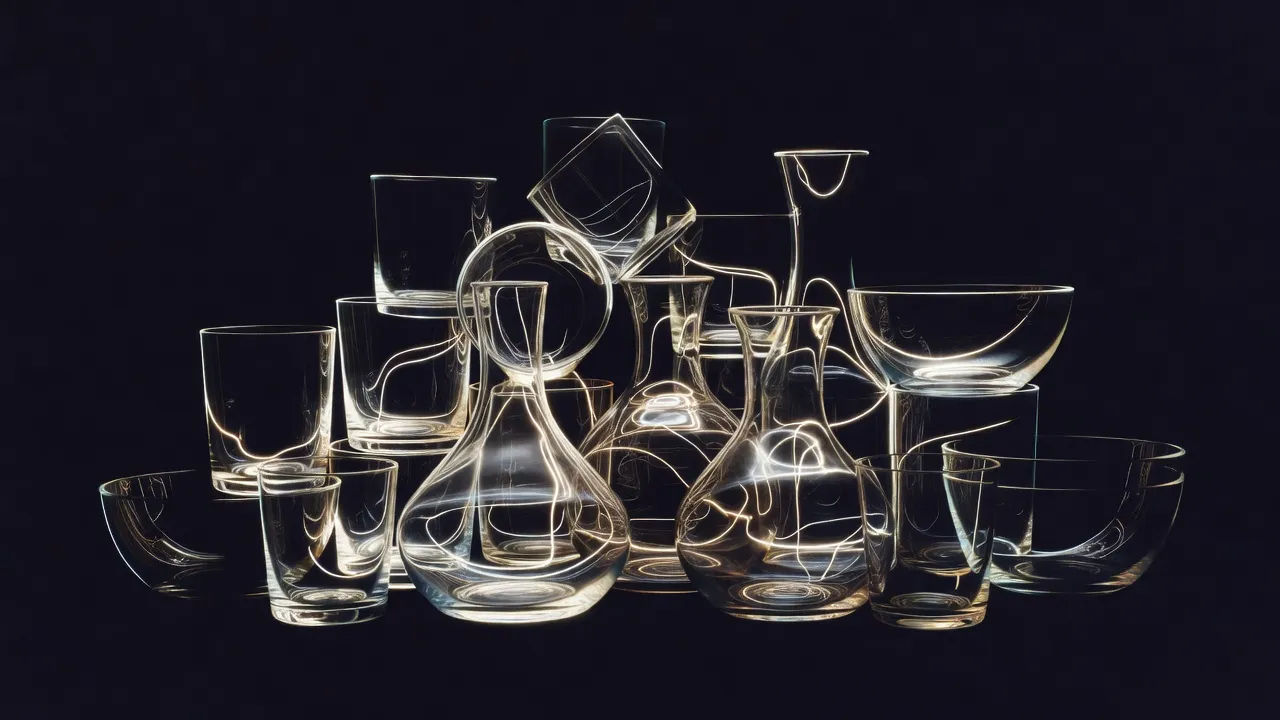 Glass caustics