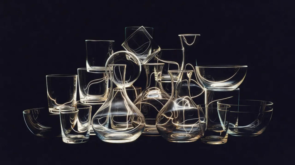 Glass caustics