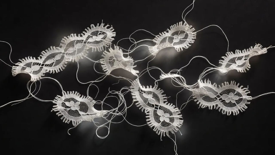 Lace and thread