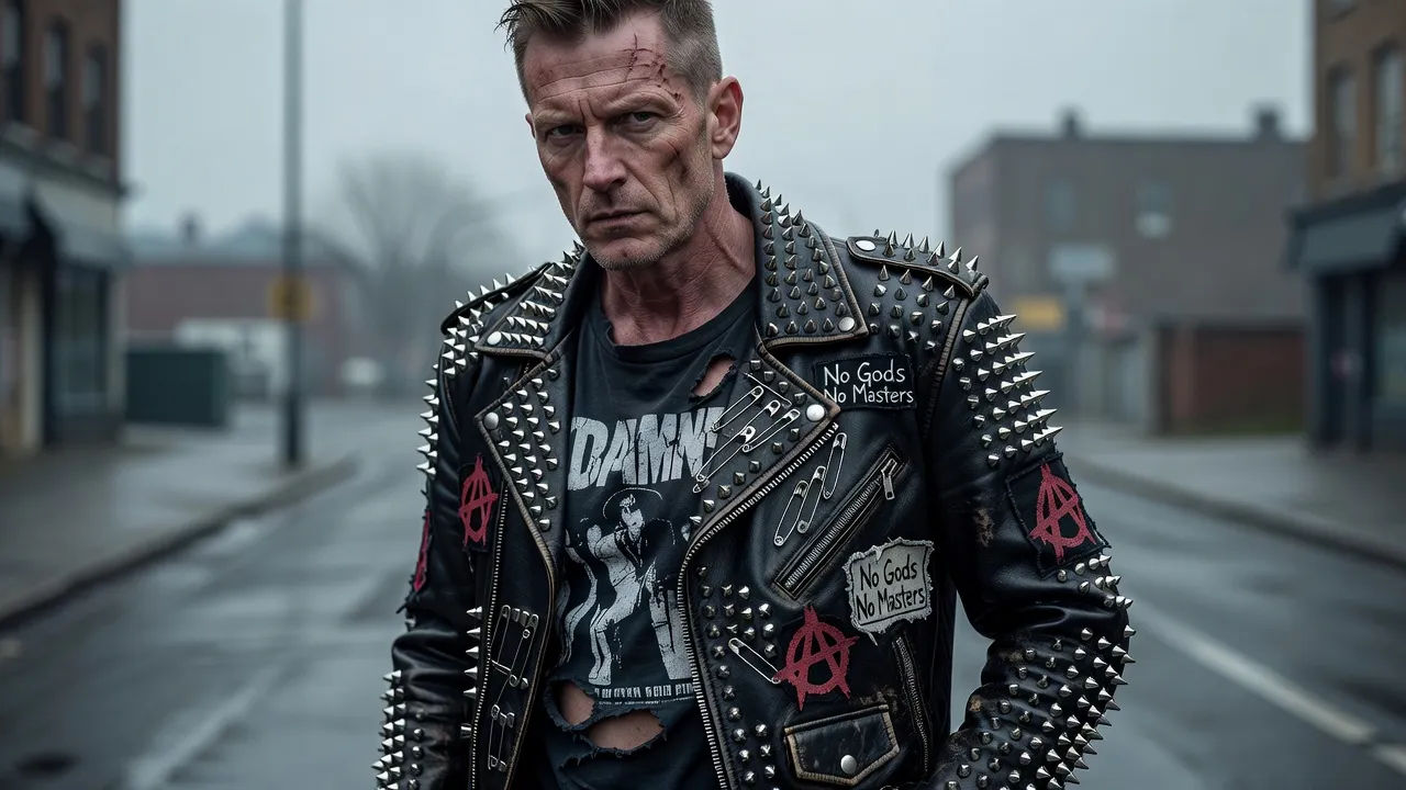 Studded street shot