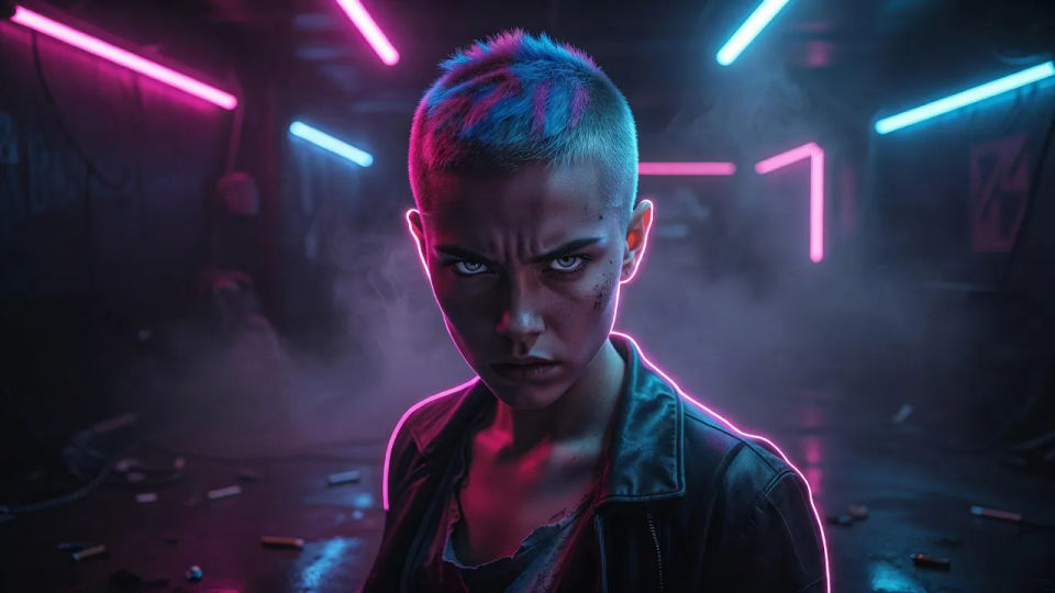 Neon club glow
