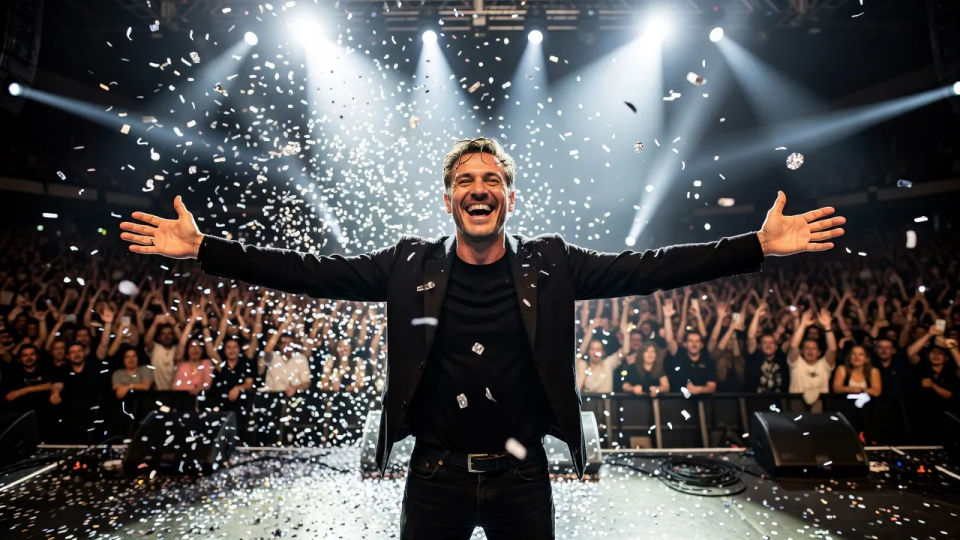 Confetti finale