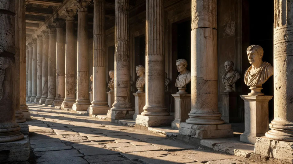 Forum niche colonnade
