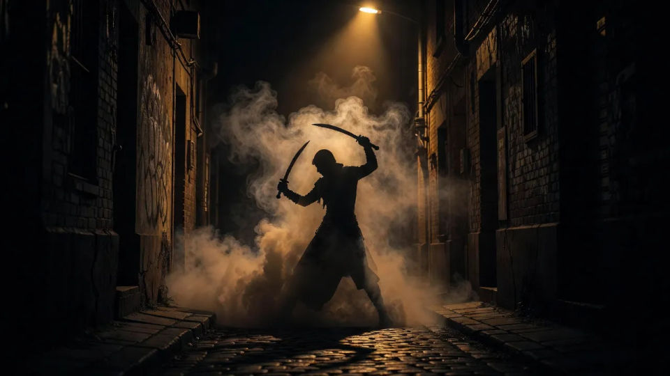 Alley ambush