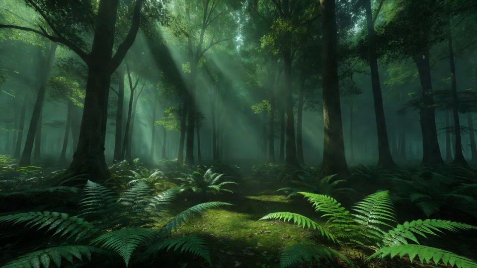 Layered forest depth