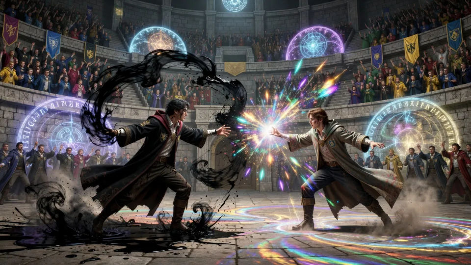 The mage duel arena