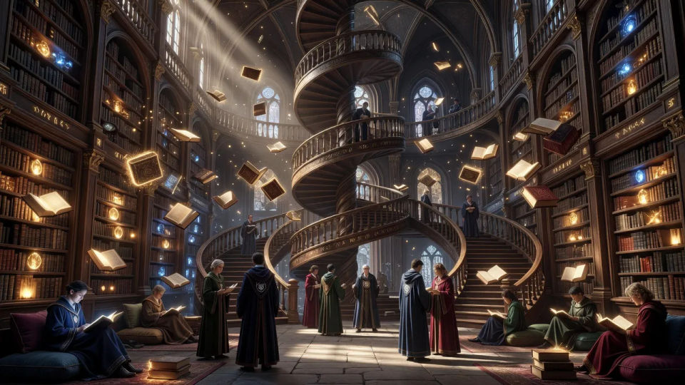 The endless library