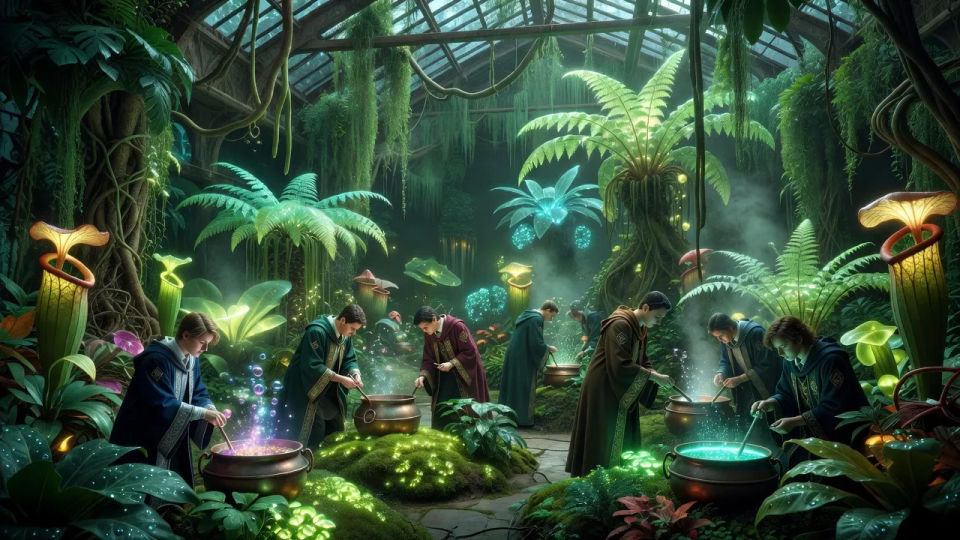 The Witherbloom greenhouse
