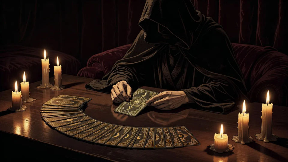 The reader at the table
