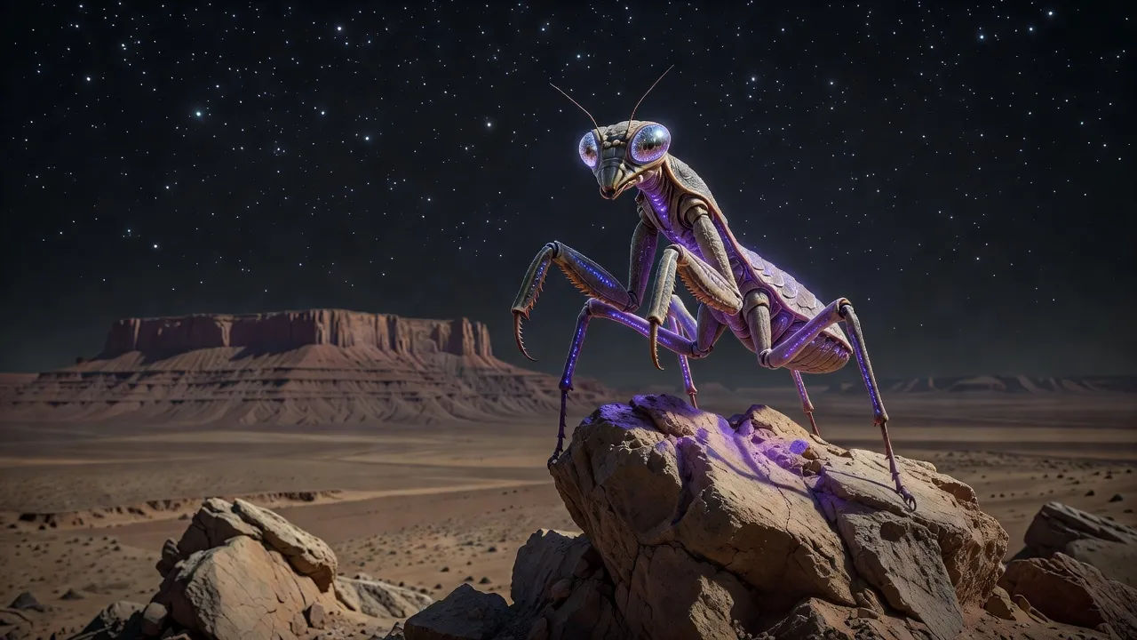 Night watch on the mesa