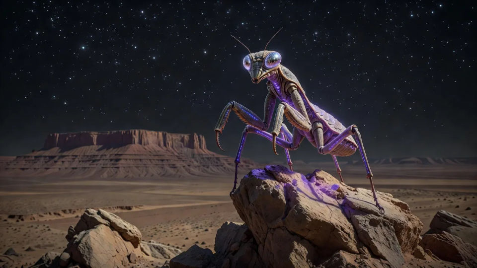 Night watch on the mesa