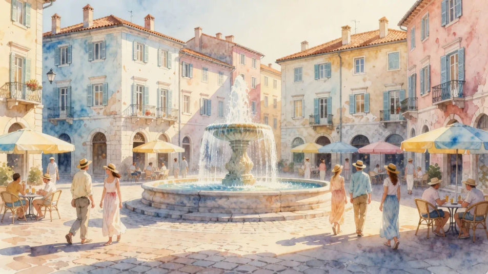 The old town square