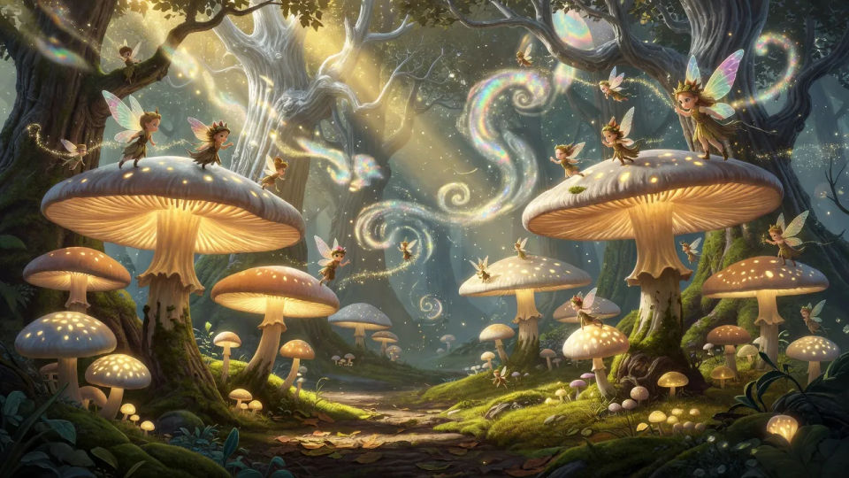 The mushroom glade