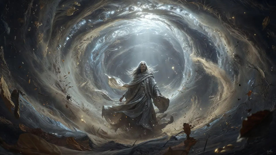 Eye of the vortex