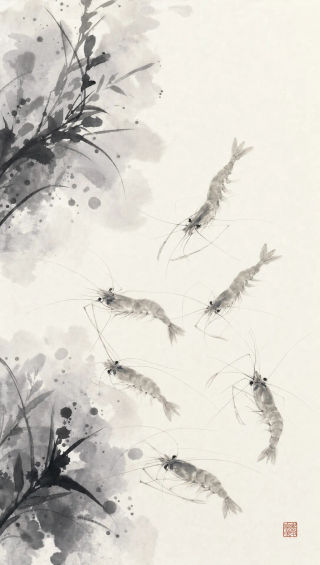 中国水墨画AI图像| Morphic