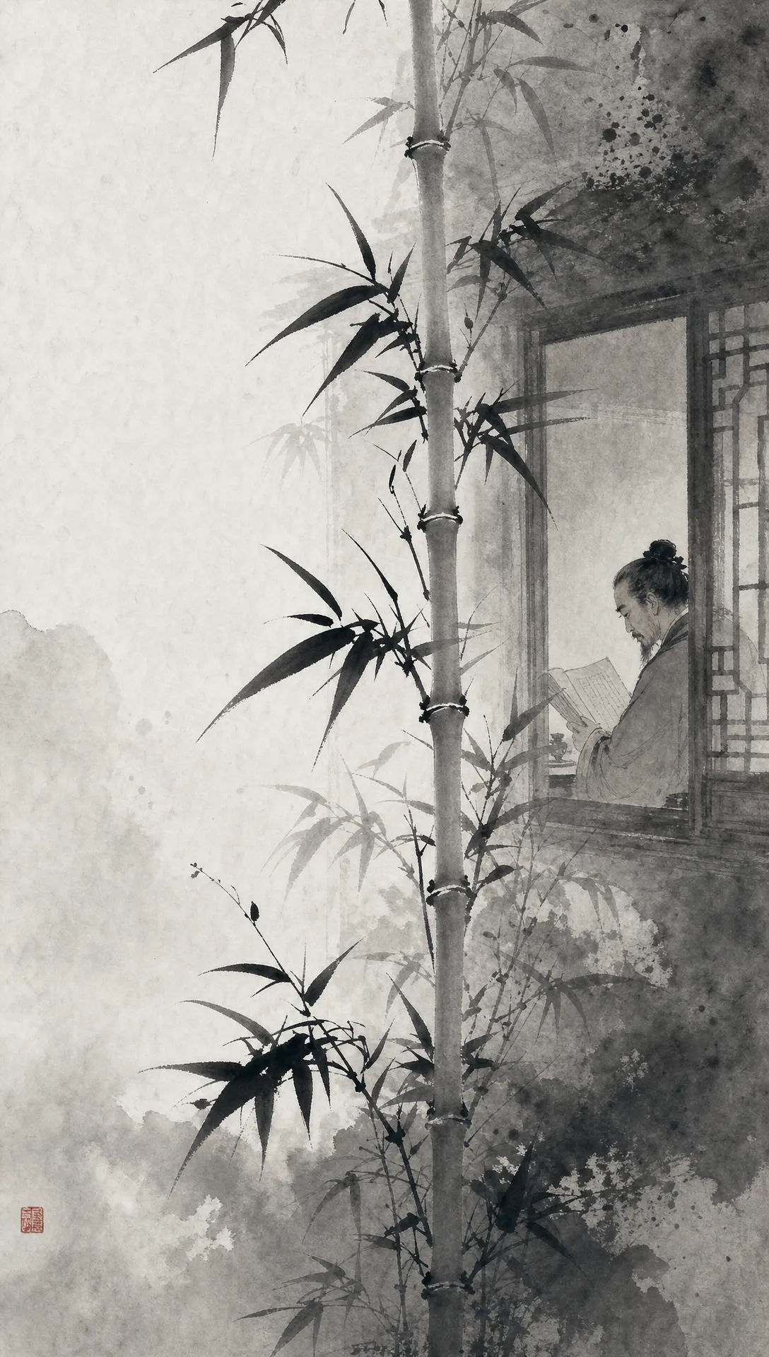 中国水墨画AIアート | Morphic