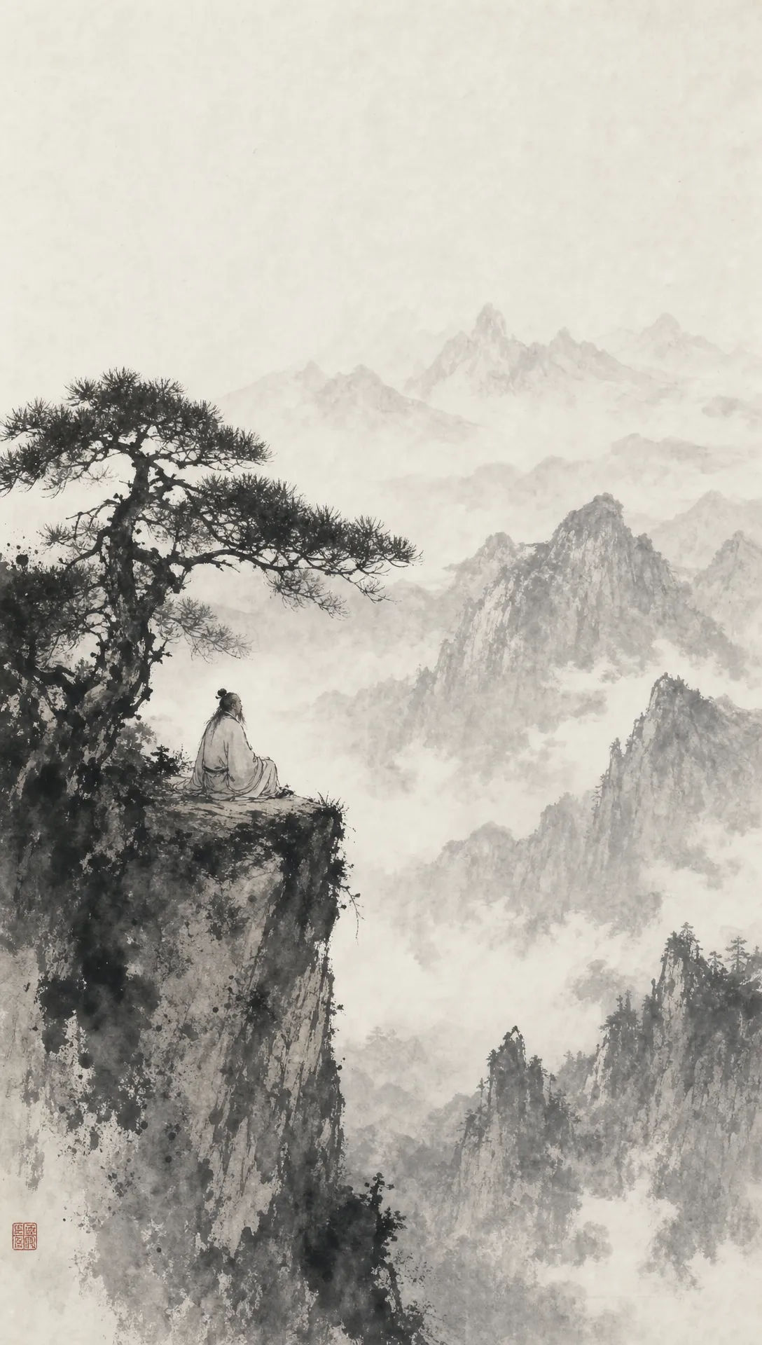 中国水墨画 中国水墨画AI图像| Morphic