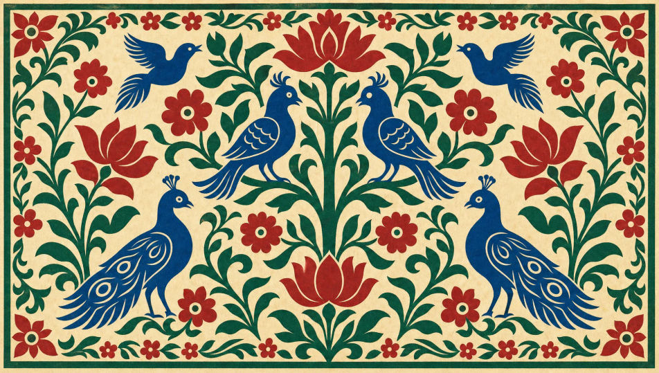 Paper-cut garden