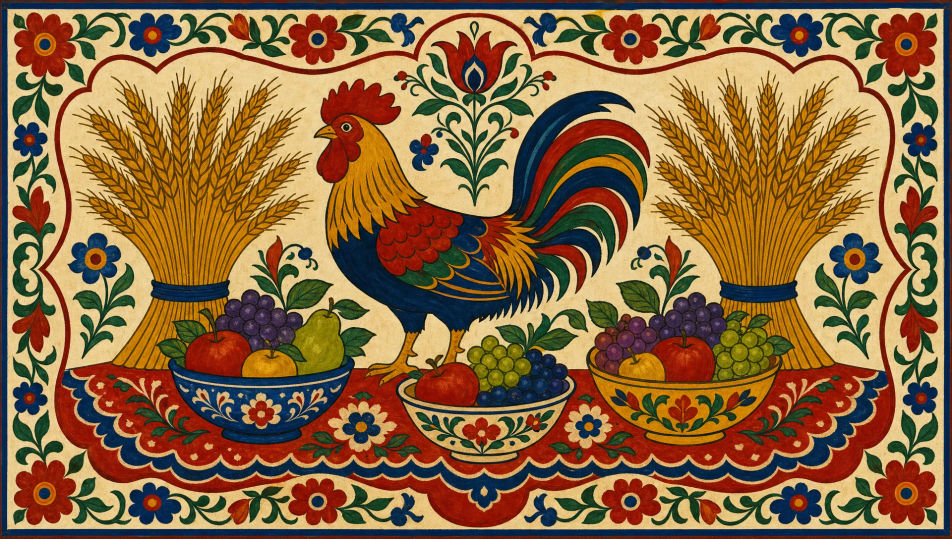 Harvest still life